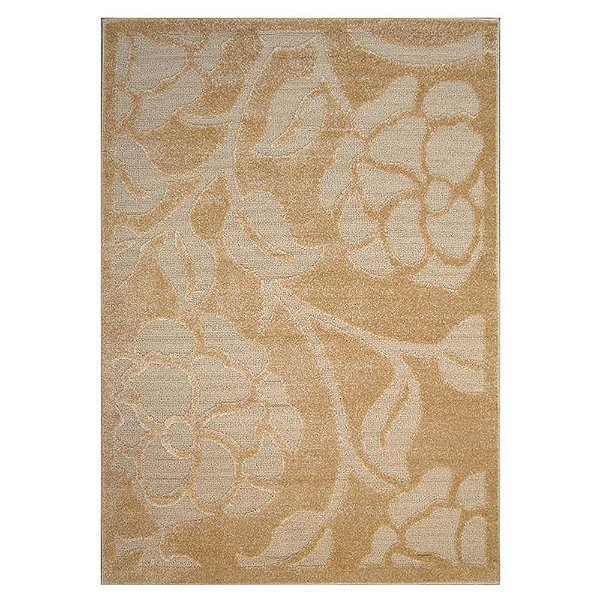 Tapete para Sala Realce Roses 72 Bege 1,50X2,00M