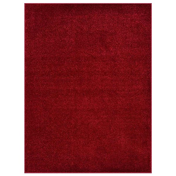 Tapete para Sala Realce Liso 10 Vermelho 2,00X2,50M