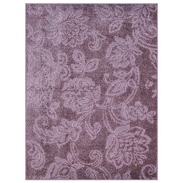 Tapete para Sala Realce Jardim 35 Taupe 1,00X1,50M