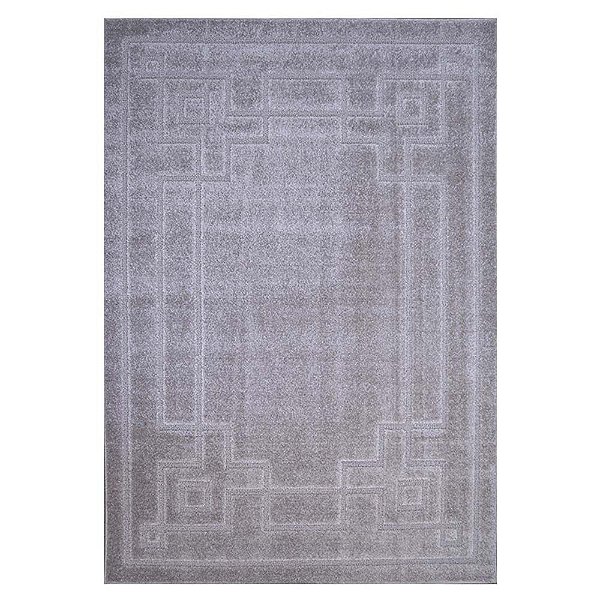 Tapete para Sala Realce Frame 51 Cinza 1,00X1,50M