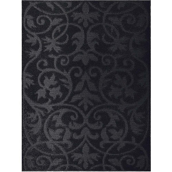 Tapete para Sala Realce Forest 50 Preto 1,00X1,50M