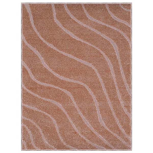 Tapete para Sala Realce Falesia 72 Bege 1,00X1,50M