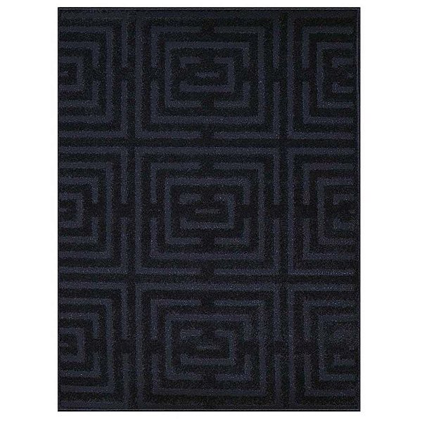 Tapete para Sala Realce Eden 56 Chumbo 1,00X1,50M