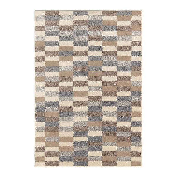 Tapete para Sala Polo Lyon 60 Areia 1,00X1,50M - J Serrano