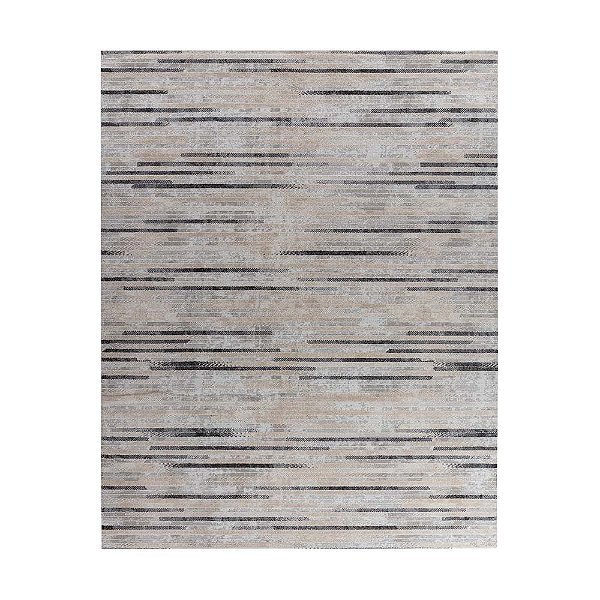 Tapete para Sala Magnifique 04 Bege-Cinza 1,40X2,00M