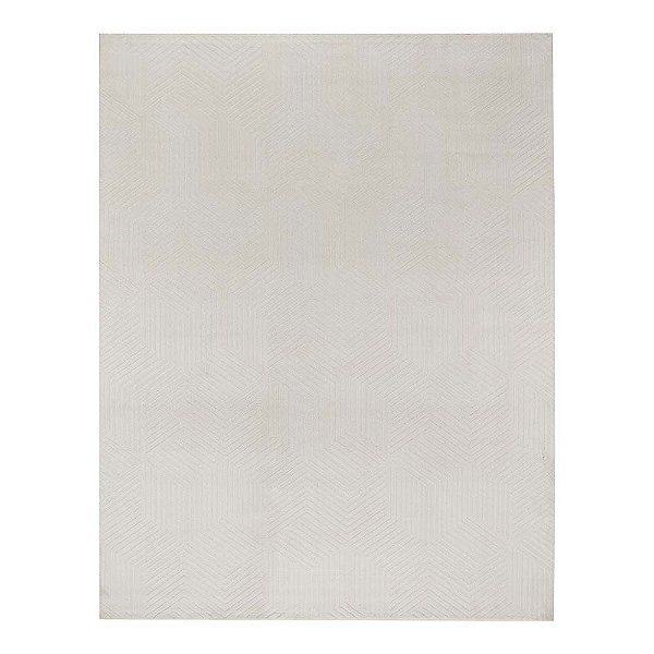 Tapete para Sala Magnifique 02 Bege-Cinza 1,40X2,00M