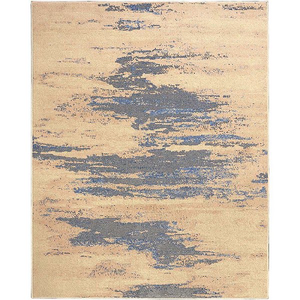 Tapete para Sala Herat Horizonte Bege-Cinza 2,00X3,00M