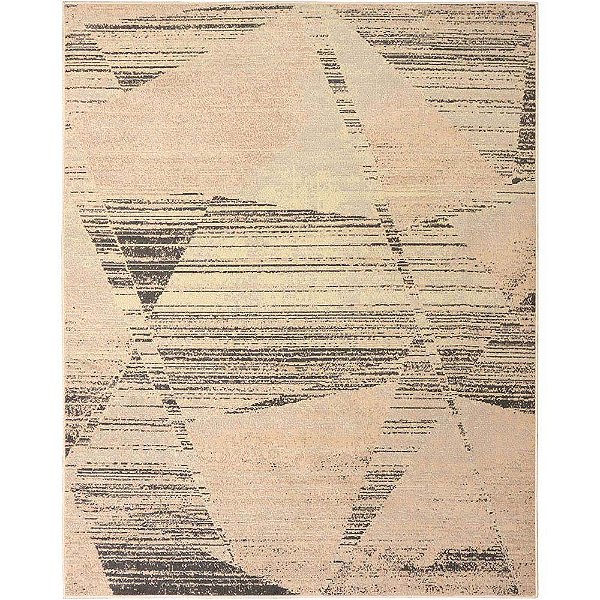 Tapete para Sala Herat Espaco Bege-Marrom 2,00X3,00M