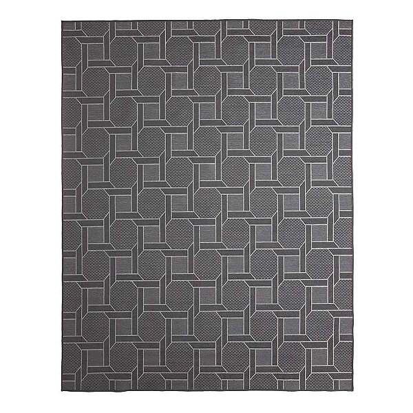 Tapete para Sala Funcional Corrente 56 Chumbo 2,00X3,00M