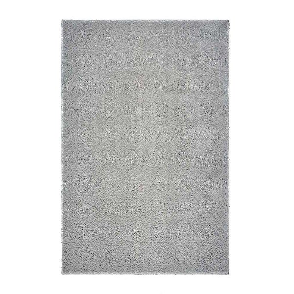 Tapete para Sala Felpudo Plush 51 Cinza 1,00X1,50M