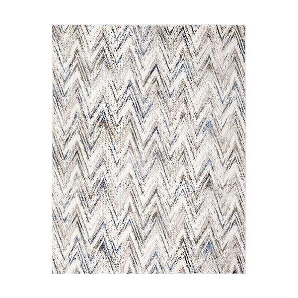 Tapete para Sala Condor 06 Cinza-Azul 2,00X2,50M - Edantex