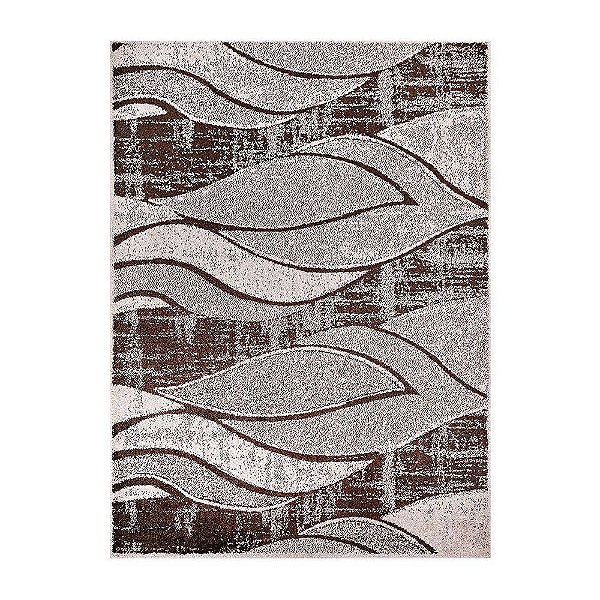 Tapete para Sala Classic Tide 87 Bege-Marrom 2,00X2,50M