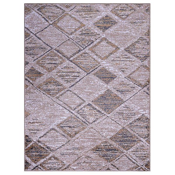 Tapete para Sala Classic Fiji 5 Creme-Caramelo 2,00X2,50M