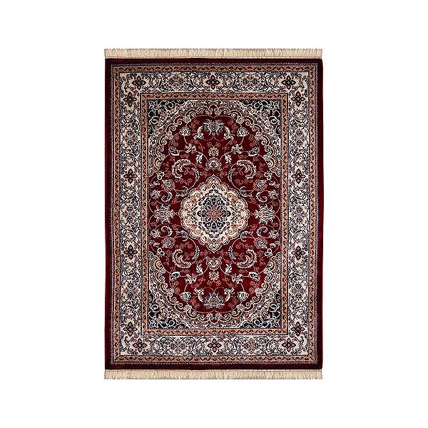 Tapete para Sala Belga Bruxelas 1 Vermelho 2,50X3,00M