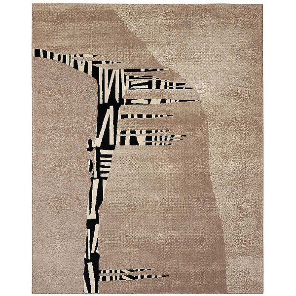 Tapete para Sala Ancestralidade Fossil Marrom 1,50X2,00M