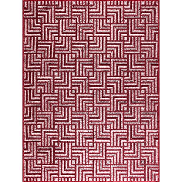 Tapete Funcional Tabuleiro 10 Vermelho 0,50X0,80M