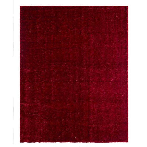 Tapete Felpudo Fancy 10 Vermelho 1,00X1,50M - J Serrano