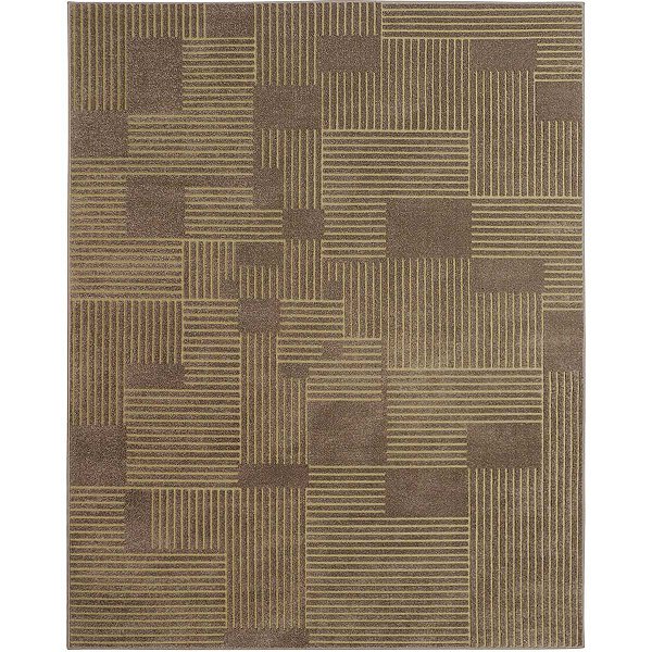 Tapete de Sala Chevron Ocre 1,50X2,00M - São Carlos