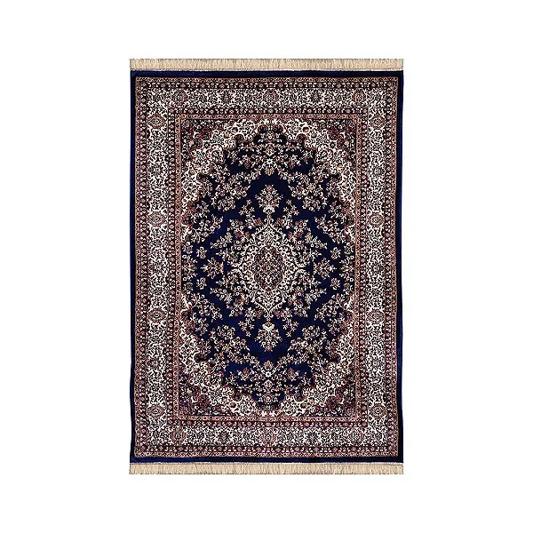 Tapete Belga Bruxelas 7 Azul 0,40X0,60M - Edantex