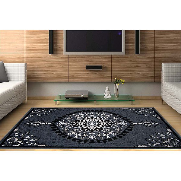 Passadeira Renaissance Madrid 56 Chumbo 0,57X1,80M