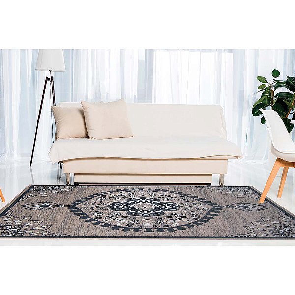 Passadeira Renaissance Madrid 35 Taupe 0,57X1,80M