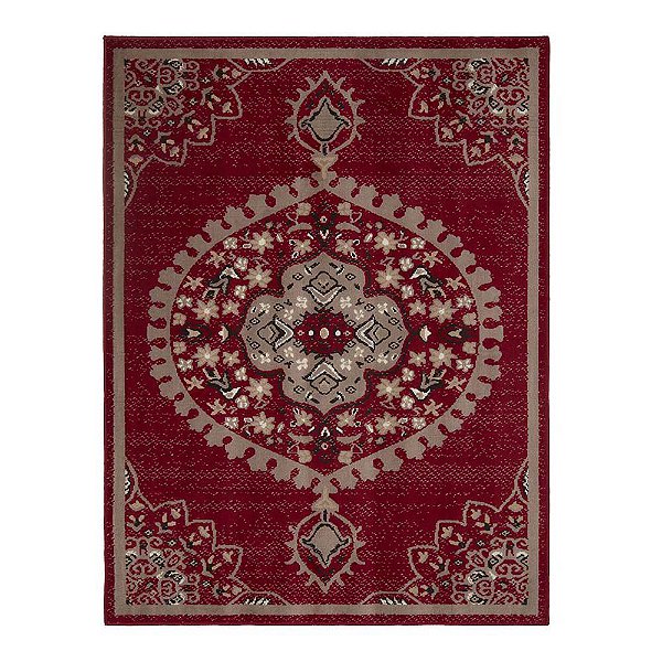Passadeira Renaissance Madrid 10 Vermelho 0,57X1,80M
