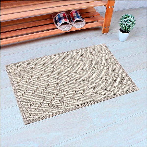 Passadeira Natur 09 bege 0,50X1,20M - Edantex