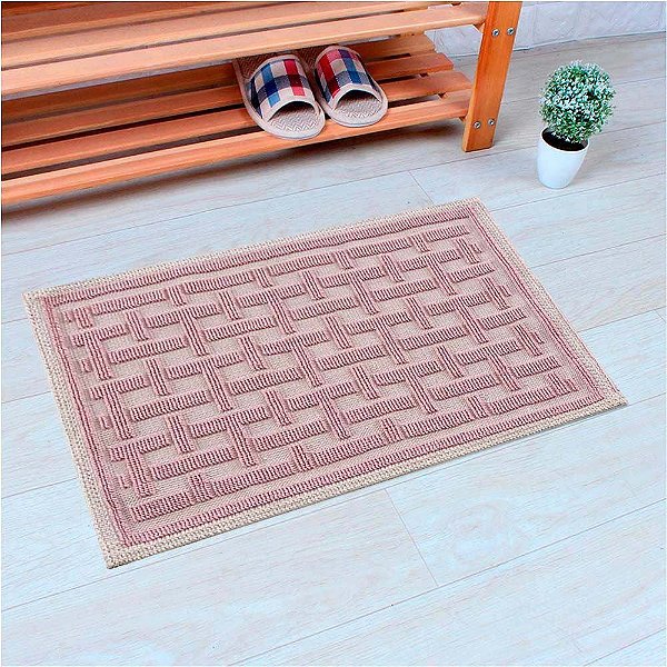 Passadeira Natur 05 rosa 0,50X1,20M - Edantex