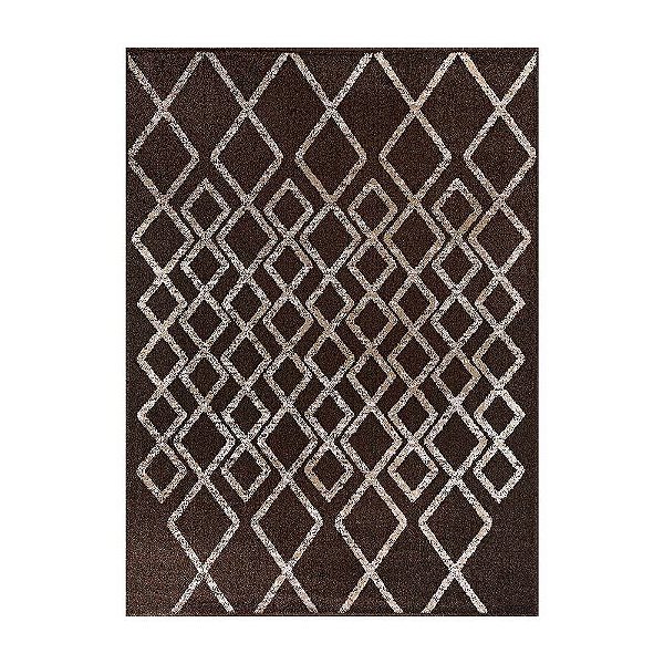 Passadeira Classic Chain 70 Marrom 0,57X1,80M - J Serrano