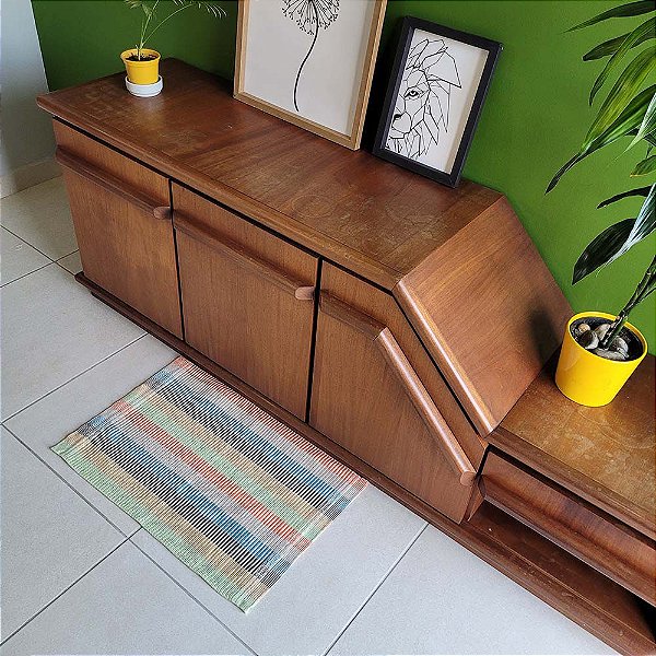 Tapete Multicores Arco-Iris 0,47X0,70M - Bordartes