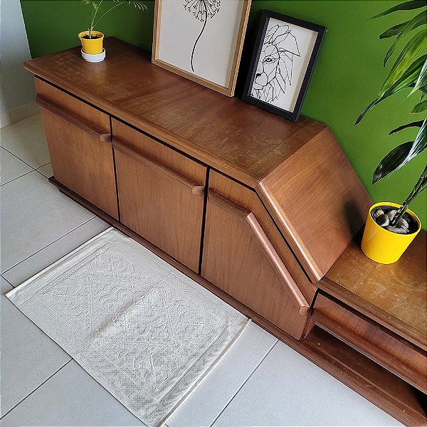 Tapete Confort Algodão Cru 0,50X0,80M - Bordartes