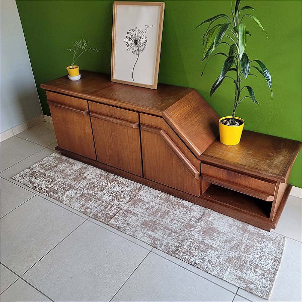 Passadeira Carrara Bege 0,47X2,00M - Bordartes