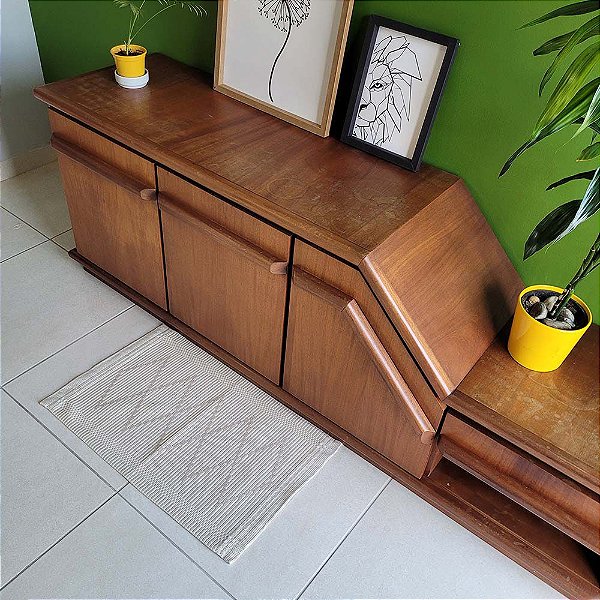 Tapete Artesão Bege 0,47X0,70M - Bordartes
