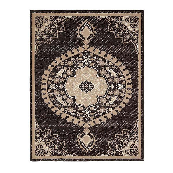 Tapete para Sala Renaissance Madrid 70 Marrom 1,33X1,90M