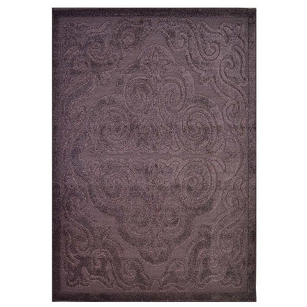 Tapete para Sala Realce Royal 70 Marrom 1,00X1,50M