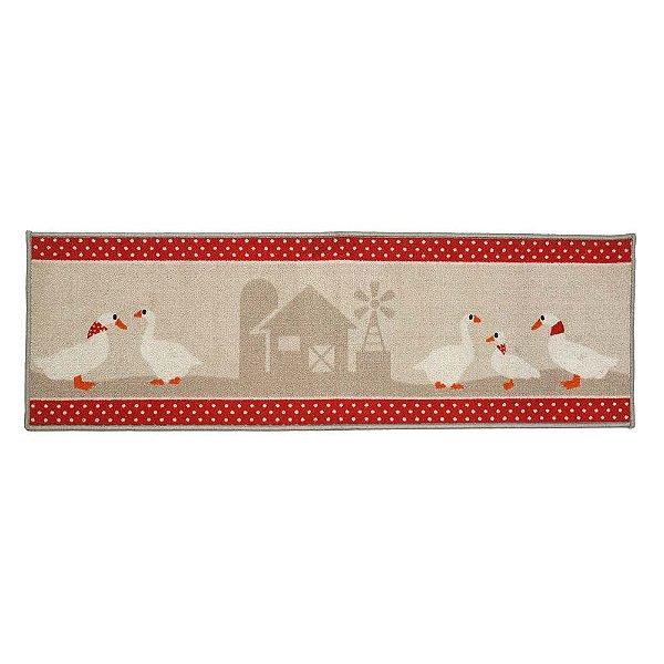 Passadeira de Cozinha Cleankasa Patos 0,50X1,60M - Kapazi
