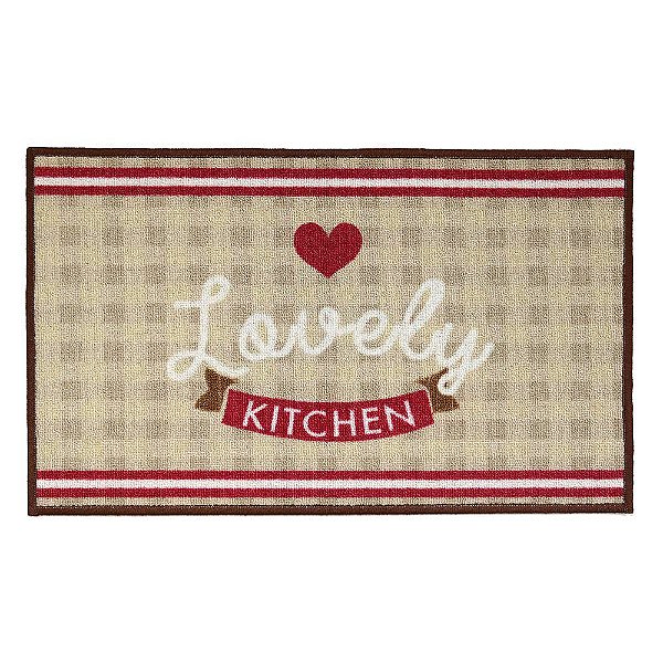 Tapete de Cozinha Cleankasa Love 0,50X0,80M - Kapazi