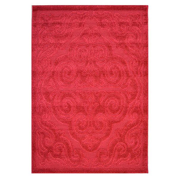 Tapete para Sala Realce Royal 10 Vermelho 1,00X1,50M