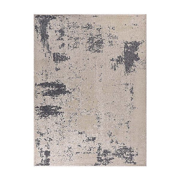 Tapete para Sala Classic Abstract 72 Bege 1,00X1,50M