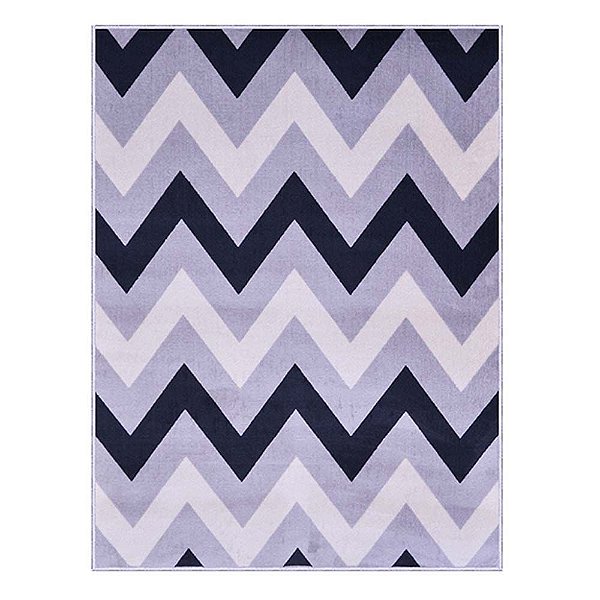 Tapete para Sala Renaissance Zig Zag 51 Cinza 2,00X2,50M