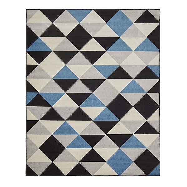 Tapete para Sala Renaissance Verona 50 Preto 1,50X2,00M