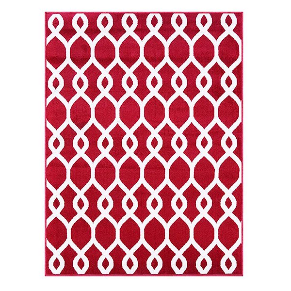 Tapete para Sala Renaissance Dublin 10 Vermelho 2,00X3,00M