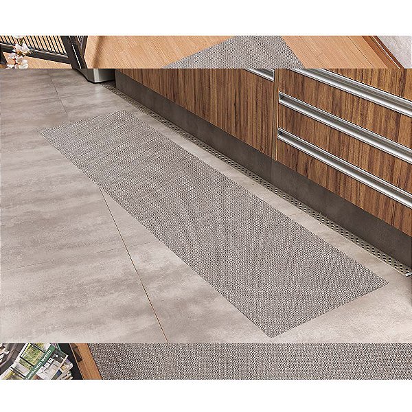 Passadeira Moderno 06 Bege 0,45X1,20M - Niazitex