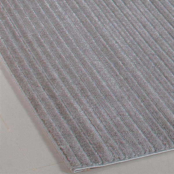 Tapete para Sala London 01 Prata 1,00X1,50M - Niazitex