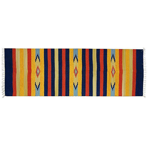 Passadeira Kilim 01 Colorido 0,60X1,80M - Niazitex