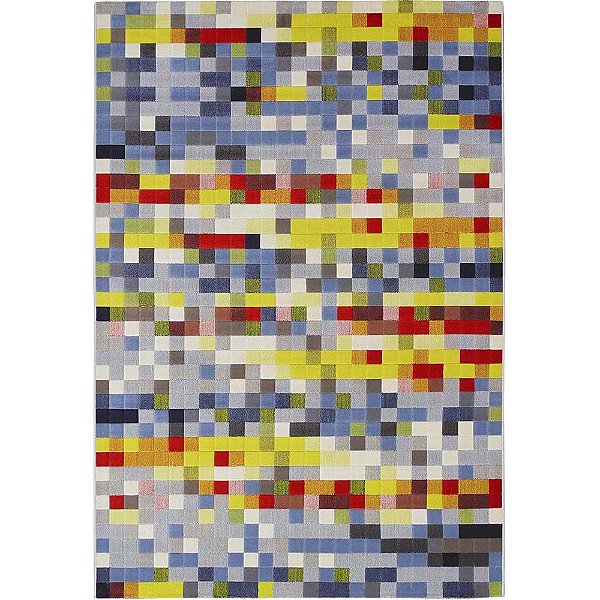 Tapete para Sala Pixel N Colorido 1,50X2,00M - São Carlos