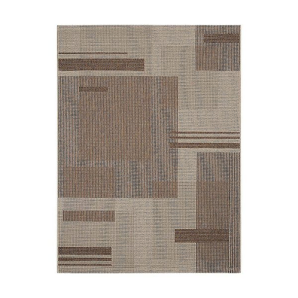 Tapete Sisal Eco Nature Painel 87 Bege-Marrom 2,00X3,00M