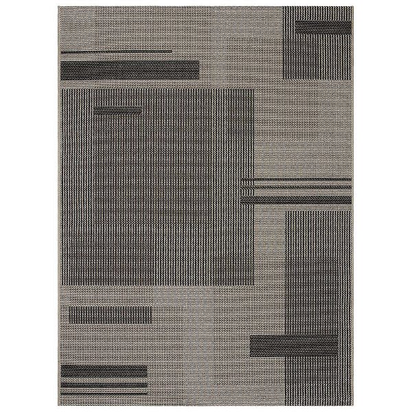 Tapete Sisal Eco Nature Painel 77 Bege-Chumbo 2,50X3,00M