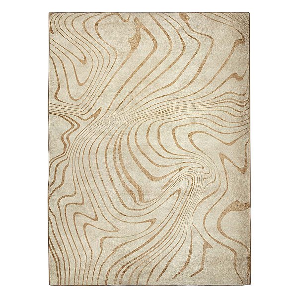 Tapete Sala Luxo Mississipi 02 Bege 2,50X3,00M