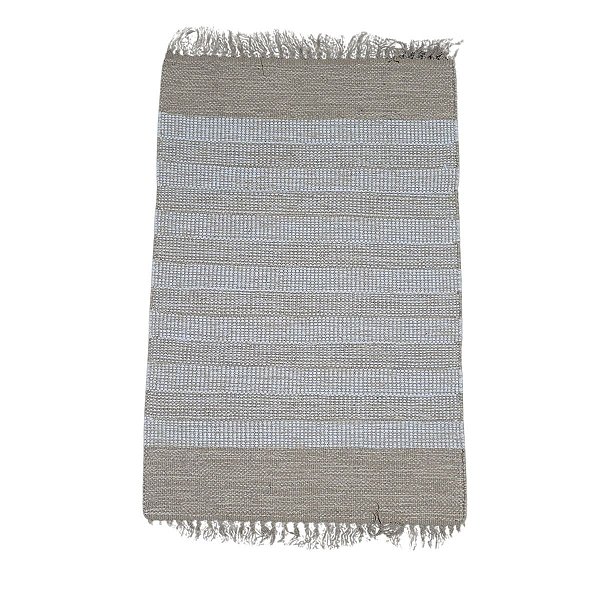Tapete Indiano Kilim Mallani Bege 0,60X0,90M